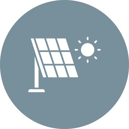 panel solar icono gratis