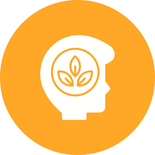 piensa verde icono gratis