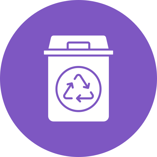 papelera de reciclaje icono gratis