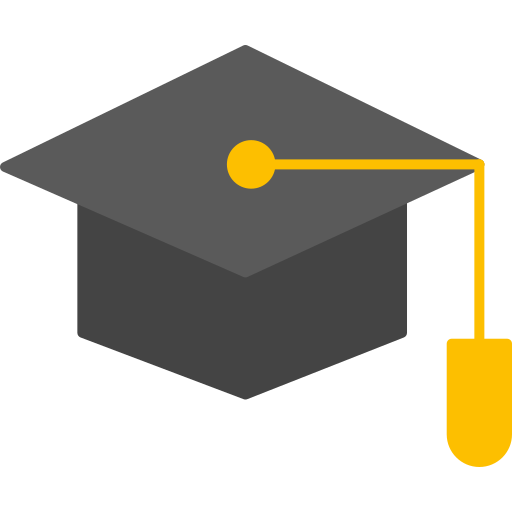 chapeau de diplômé Icône gratuit chapeau de diplômé Icône gratuit