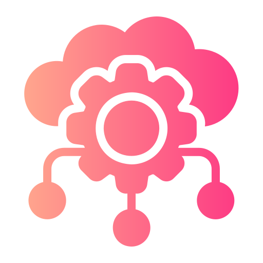 Cloud technology free icon