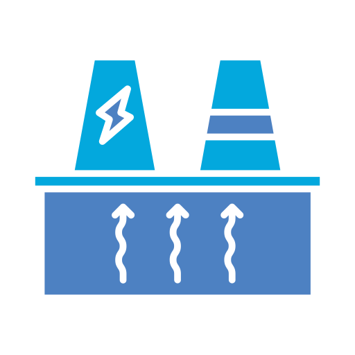 energía geotérmica icono gratis