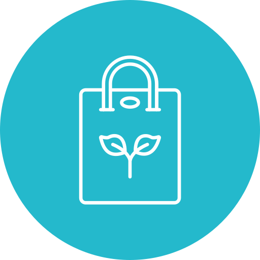bolsa ecológica icono gratis