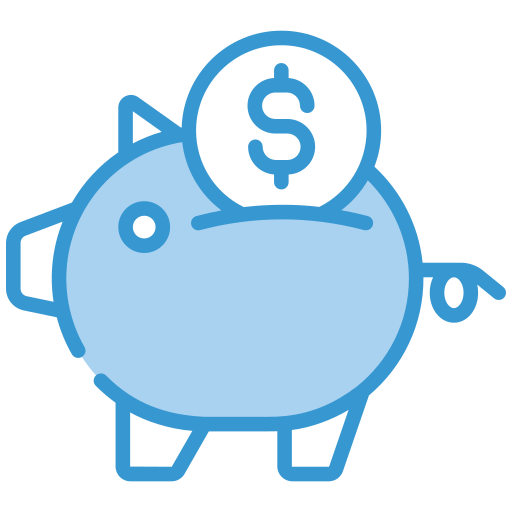 ahorros icono gratis