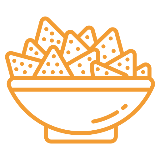 nachos grátis ícone nachos grátis ícone
