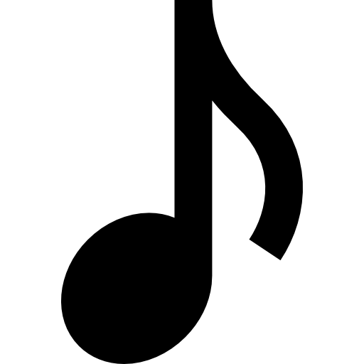 Eighth note - Free music icons