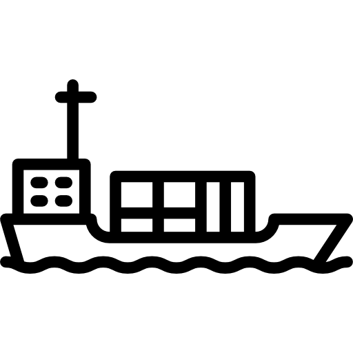 Грузовое судно бесплатно иконка