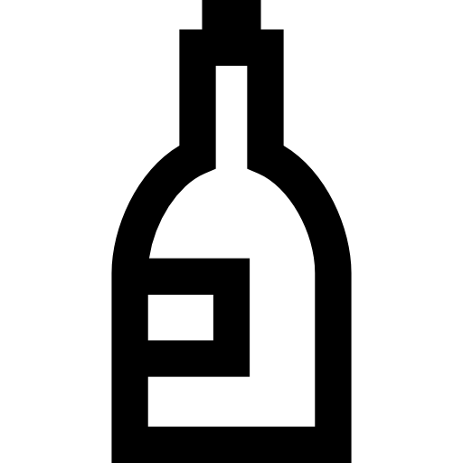 botella de vino icono gratis