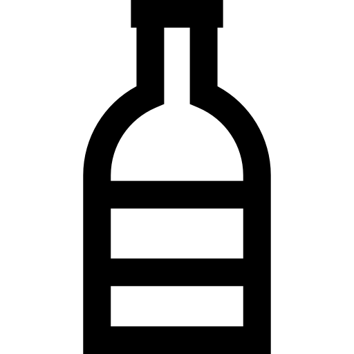 botella de vino icono gratis