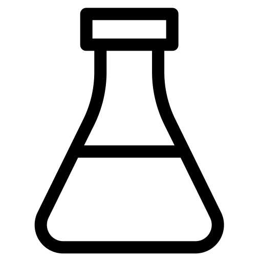 erlenmeyer flask drawing