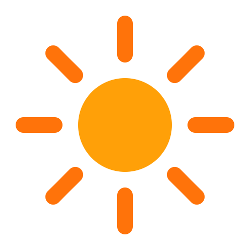 Sun free icon