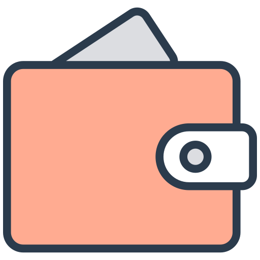 billetera icono gratis