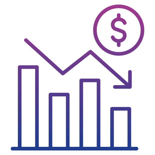financier Icône gratuit
