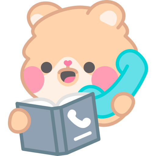 kontaktbuch kostenlos Sticker