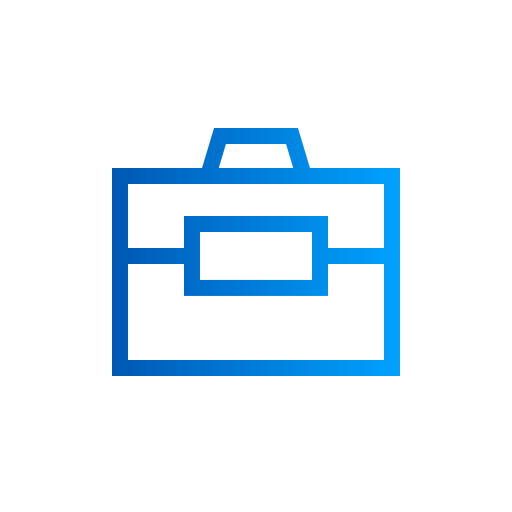 maletín icono gratis