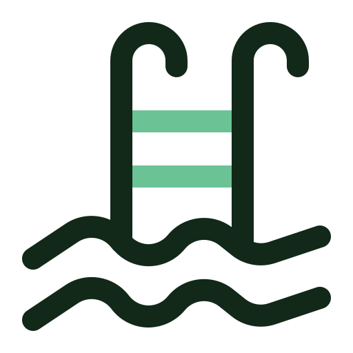 piscina grátis ícone