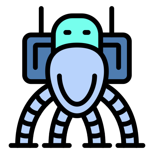 robot espacial icono gratis