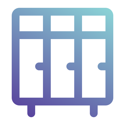 casilleros icono gratis