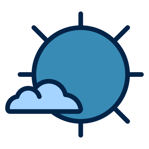 Sun free icon