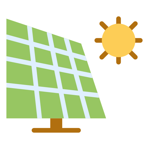 panel solar icono gratis