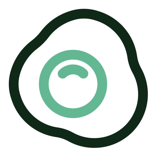 Жаренное яйцо бесплатно иконка