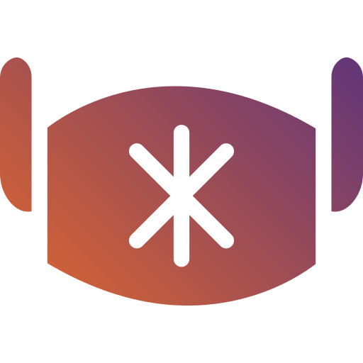 máscara médica grátis ícone