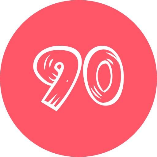 90 icono gratis