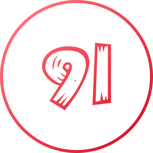 91 Icône gratuit 91 Icône gratuit