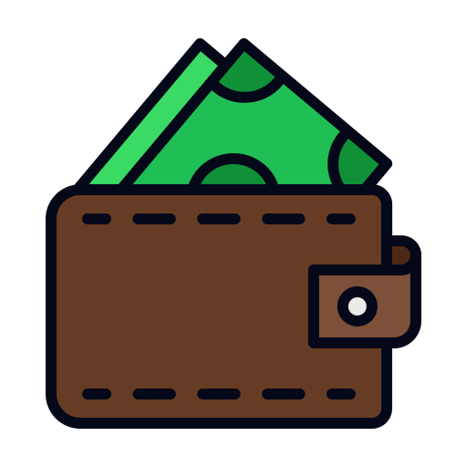 billetera icono gratis