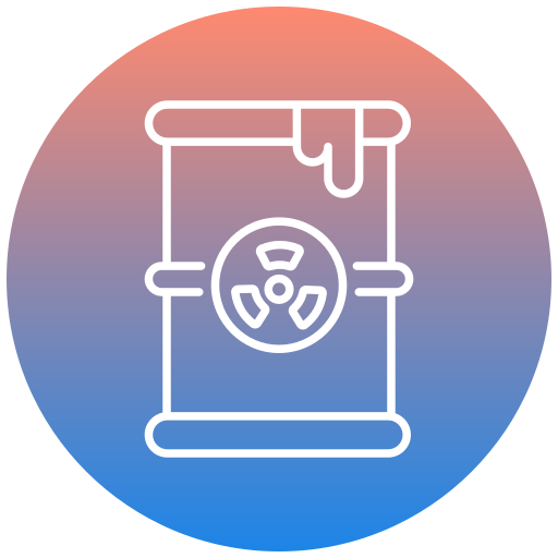 residuos tóxicos icono gratis