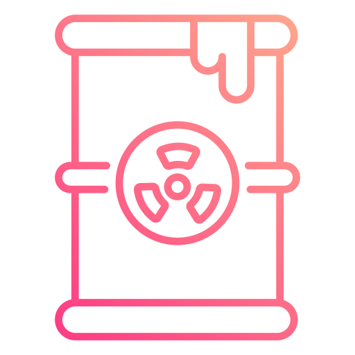 residuos tóxicos icono gratis