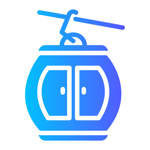 bonde, bondinho grátis ícone