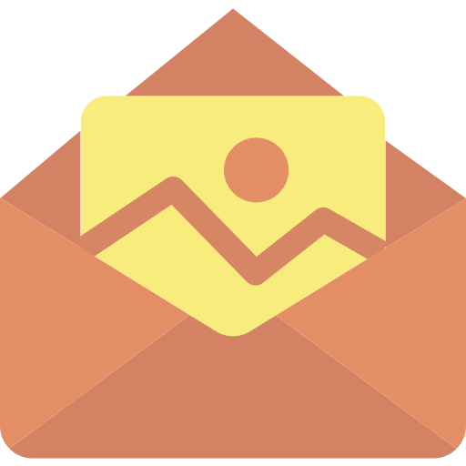 postal icono gratis