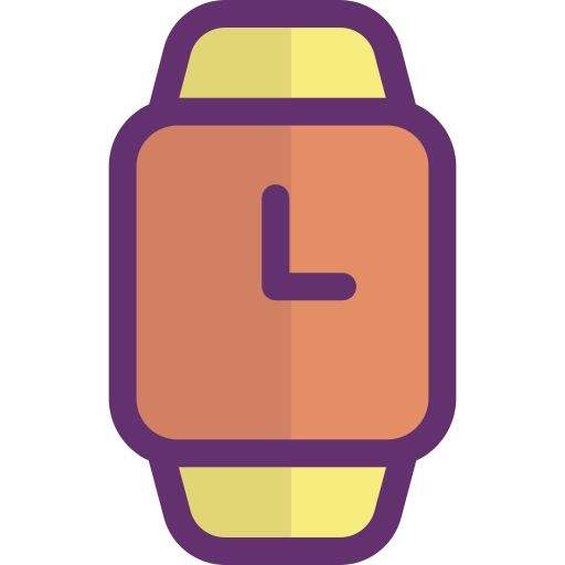 reloj de pulsera icono gratis