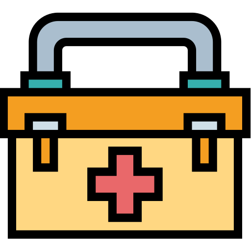 First aid kit Smalllikeart Lineal Color icon