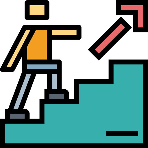 escaleras icono gratis