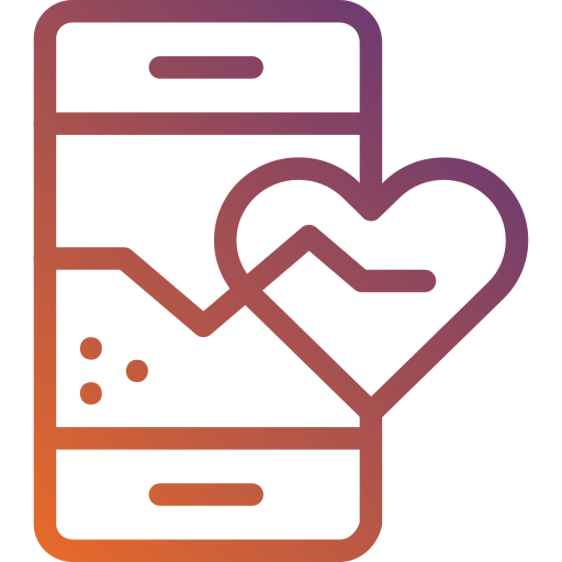 ritmo cardiaco icono gratis