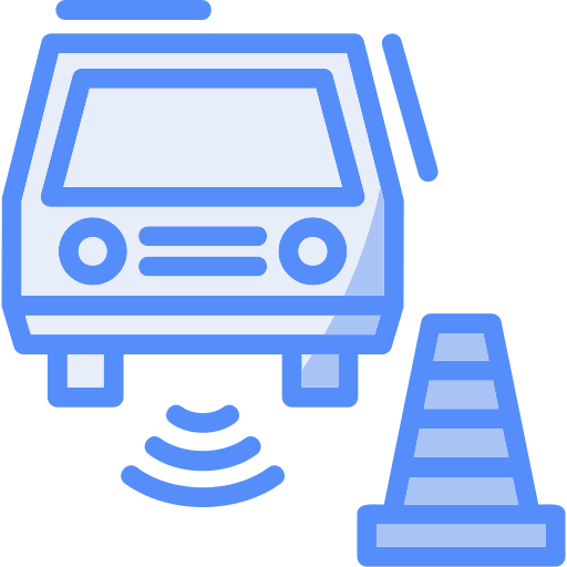 sensor de estacionamiento icono gratis