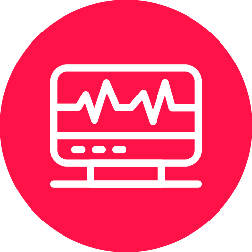 electrocardiograma icono gratis