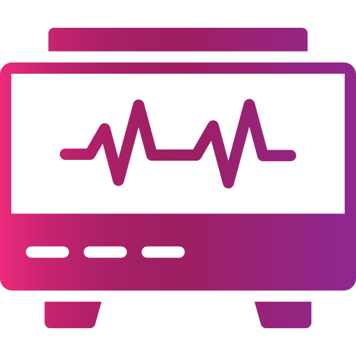 monitor de electrocardiograma icono gratis