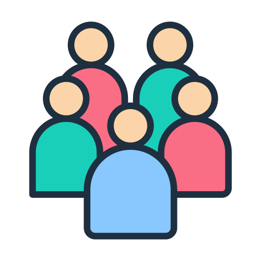 Crowd free icon Crowd free icon