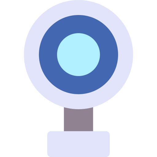 cámara web icono gratis