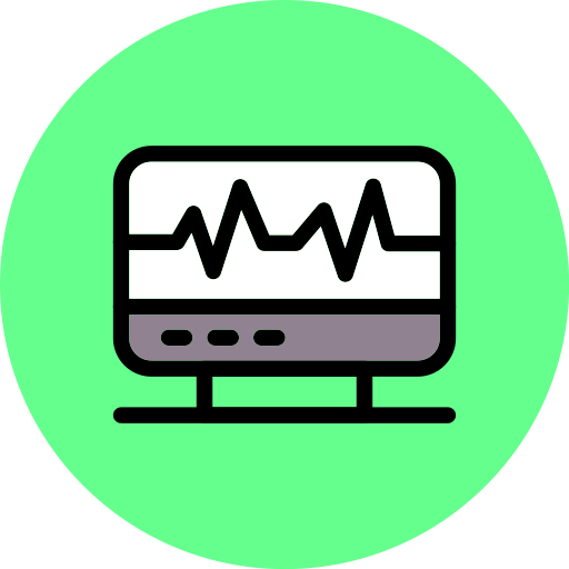 electrocardiograma icono gratis