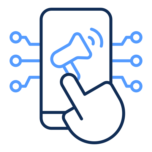 Цифровой маркетинг бесплатно иконка