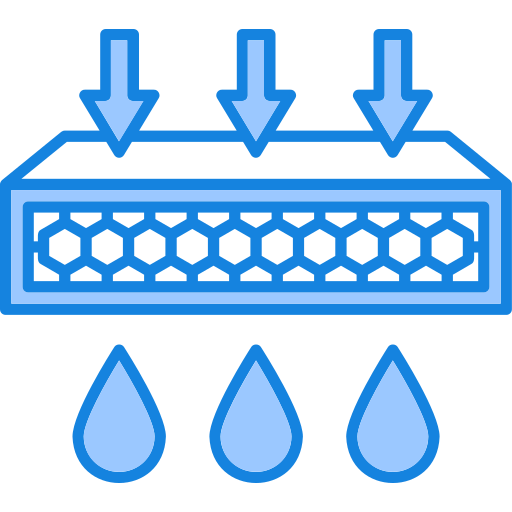 nanofiltración icono gratis