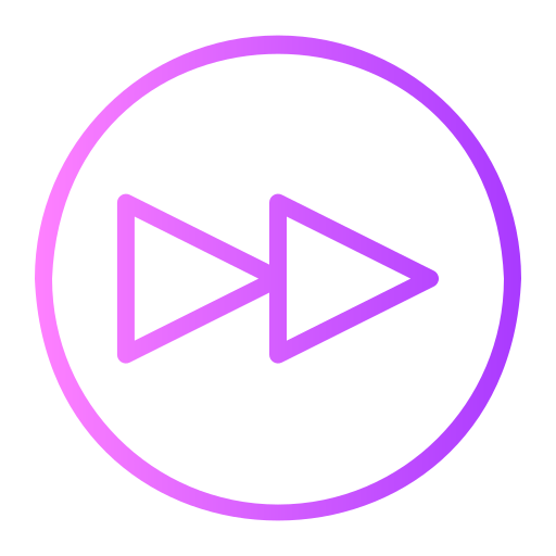 botón de avance rápido icono gratis