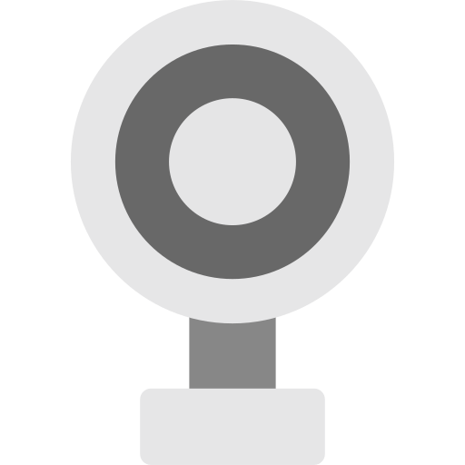 cámara web icono gratis