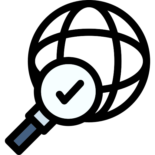 investigación global icono gratis