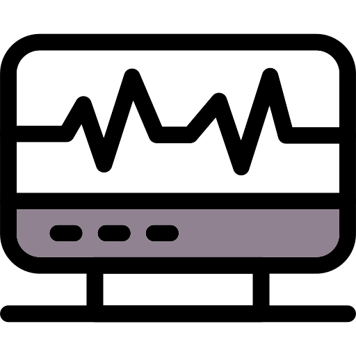 electrocardiograma icono gratis