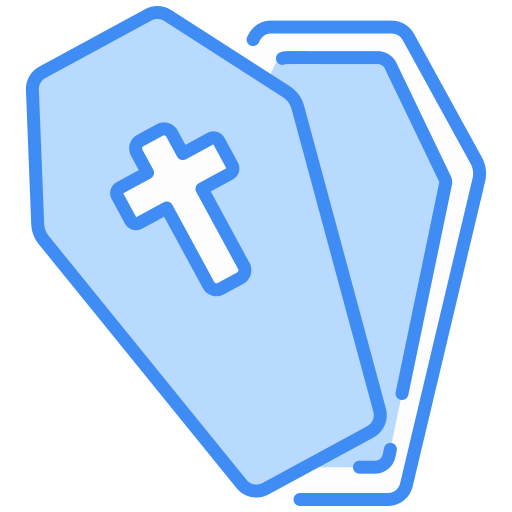 ataúd icono gratis